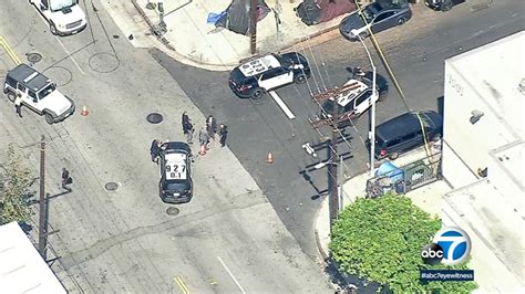 LAPD fatally shoots man in downtown Los Angeles following chase